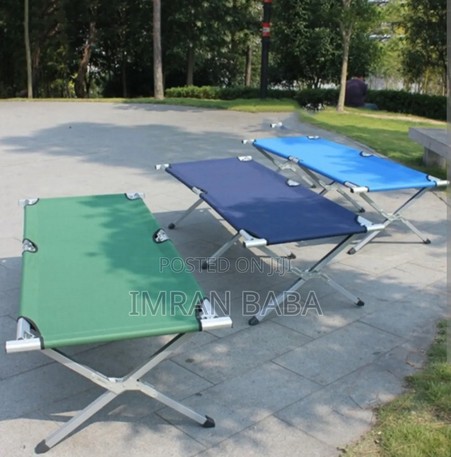 Camping Bed የጉዞ አልጋ