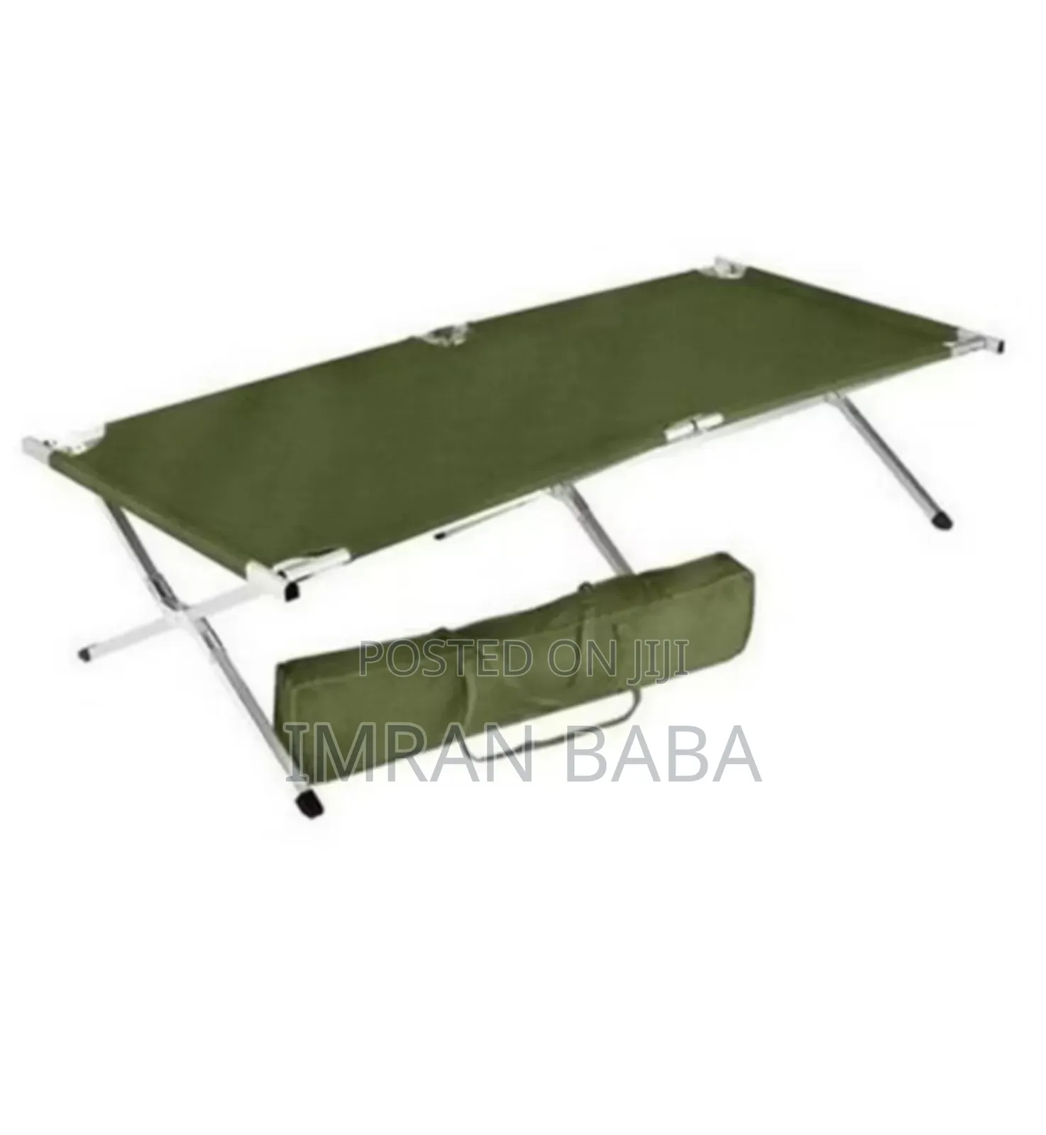Camping Bed ተጣጣፊ የጉዞ አልጋ