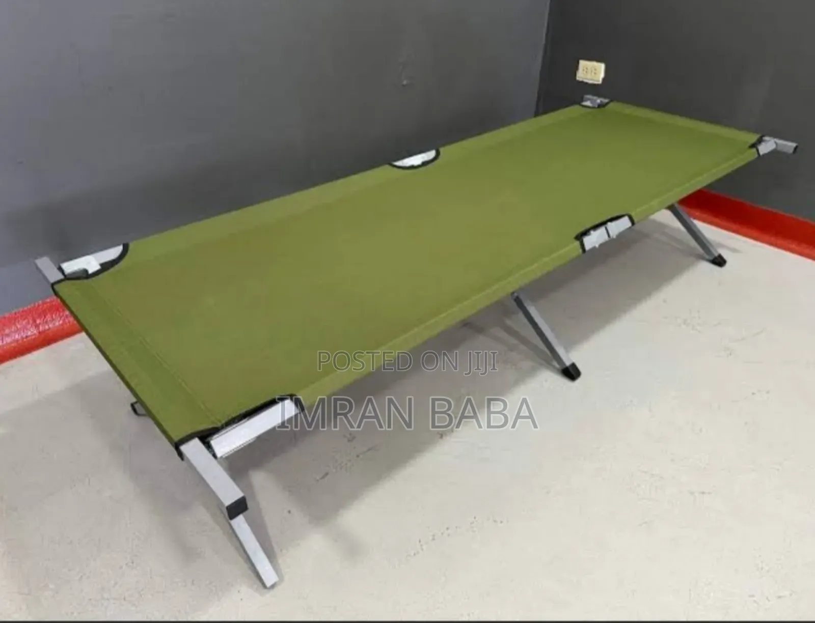 Camping Bed ተጣጣፊ የጉዞ አልጋ