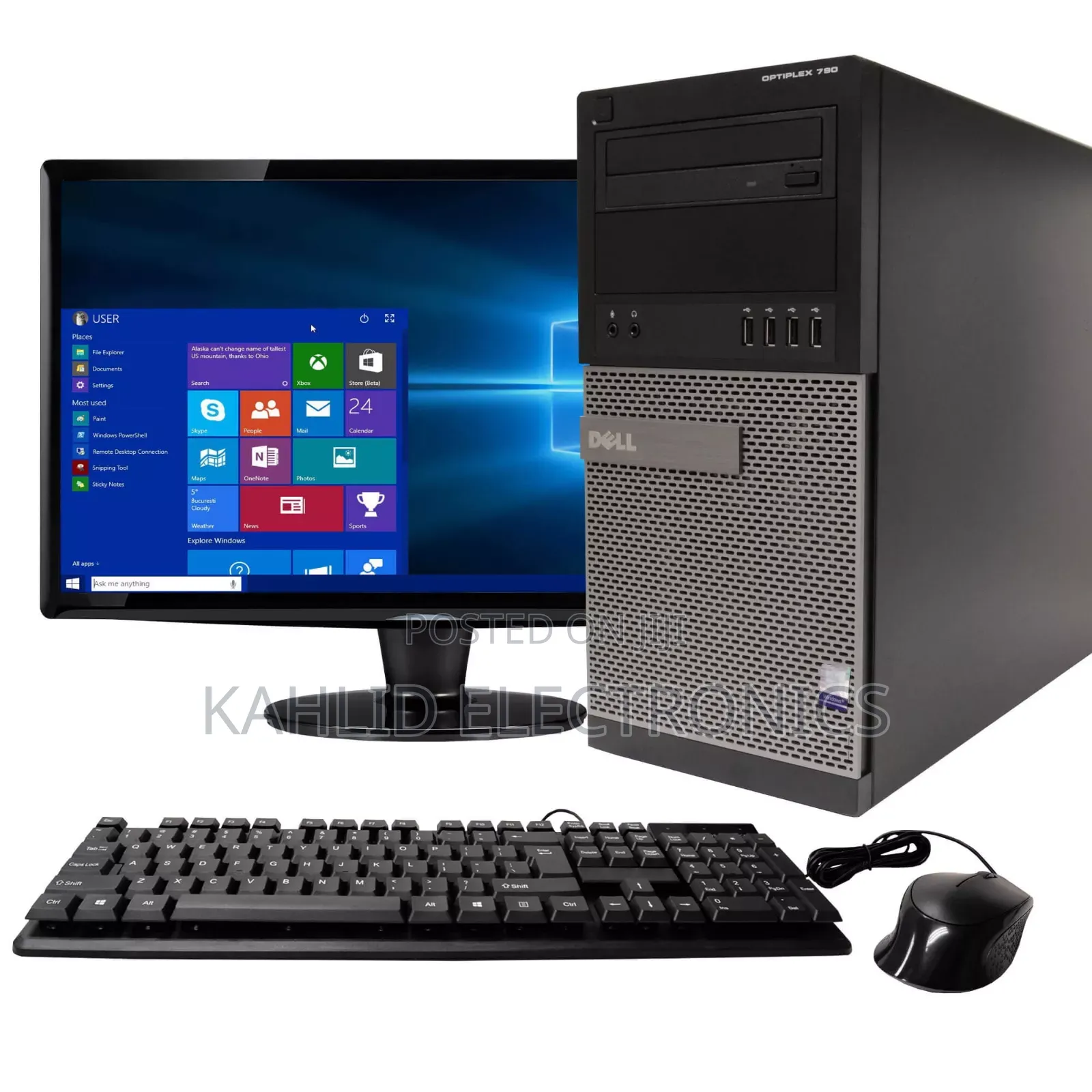 Desktop Computer Dell OptiPlex 790 4GB Intel Core I5 HDD 500GB