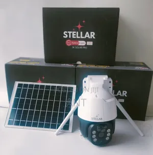 Outdoor Solar 360 Degree CCTV Camera 5mp Ultra Hd Resolution