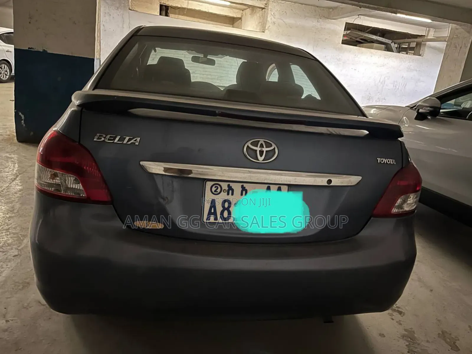 Toyota Yaris 2008 Blue