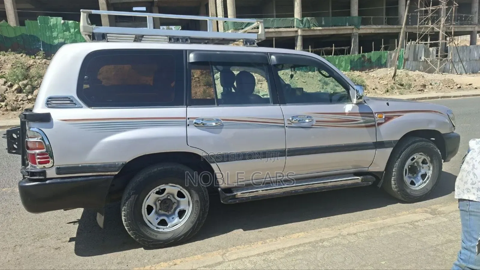 Toyota Land Cruiser 2003 Silver