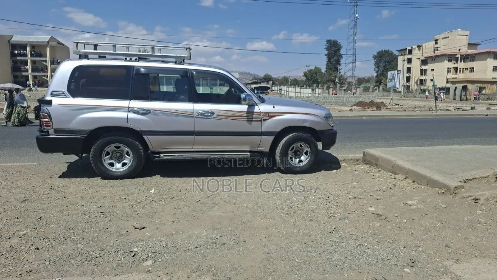 Toyota Land Cruiser 2003 Silver