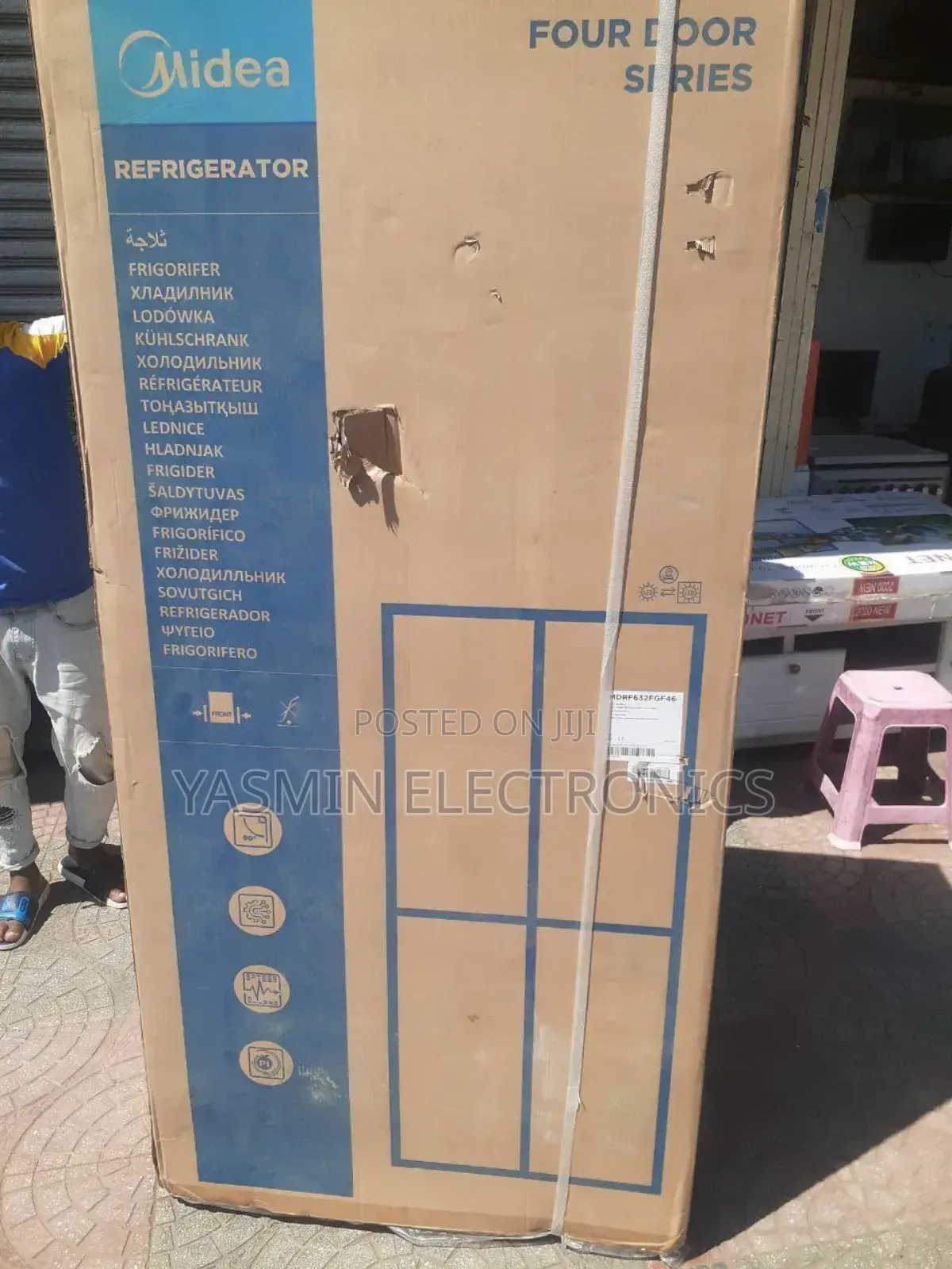 Midea Refrigerator 632size 4-Doors Delivery