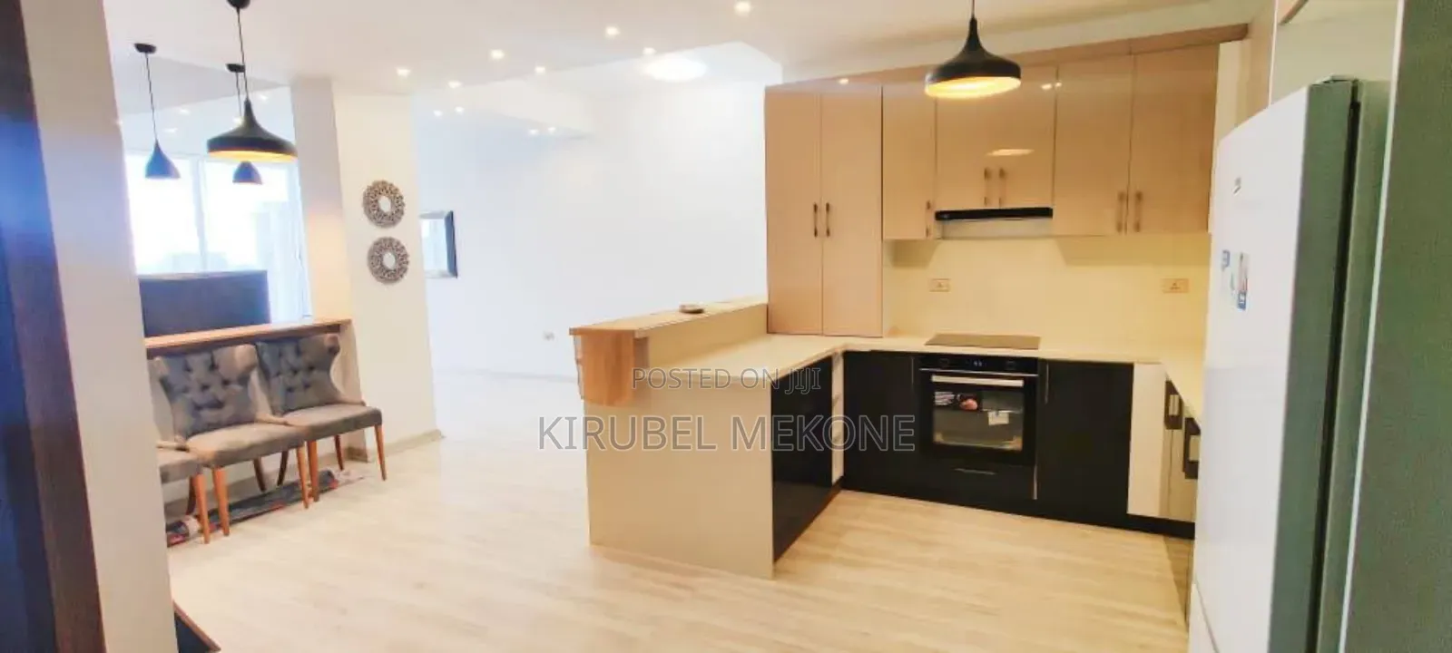 Furnished 4bdrm Apartment in Bole for rent