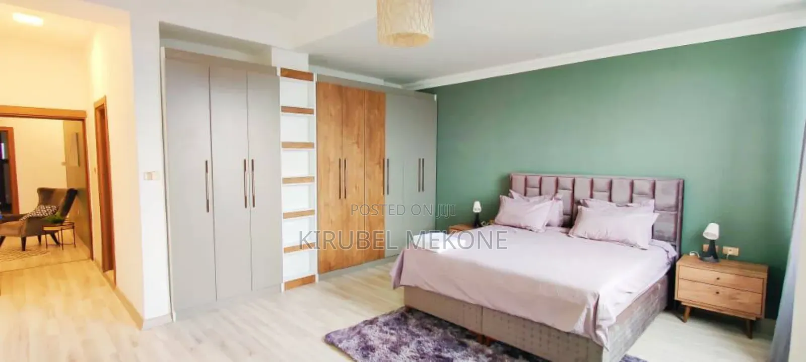 Furnished 4bdrm Apartment in Bole for rent