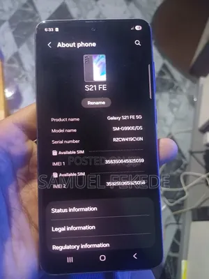 Samsung Galaxy S21 FE 128 GB Gray