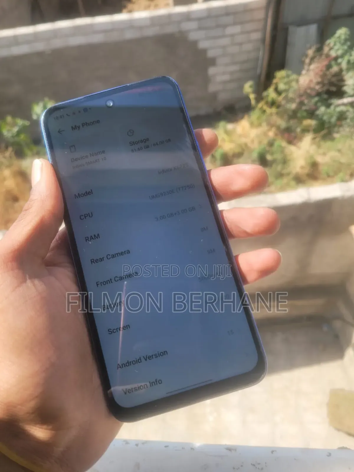 Infinix Smart 10 64 GB Blue