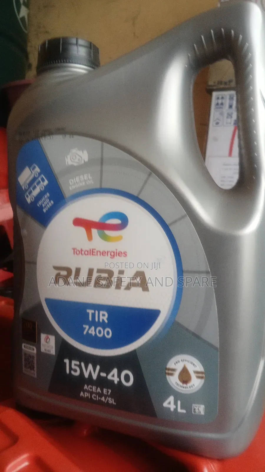 Total Engine Oil 15w40 4lt
