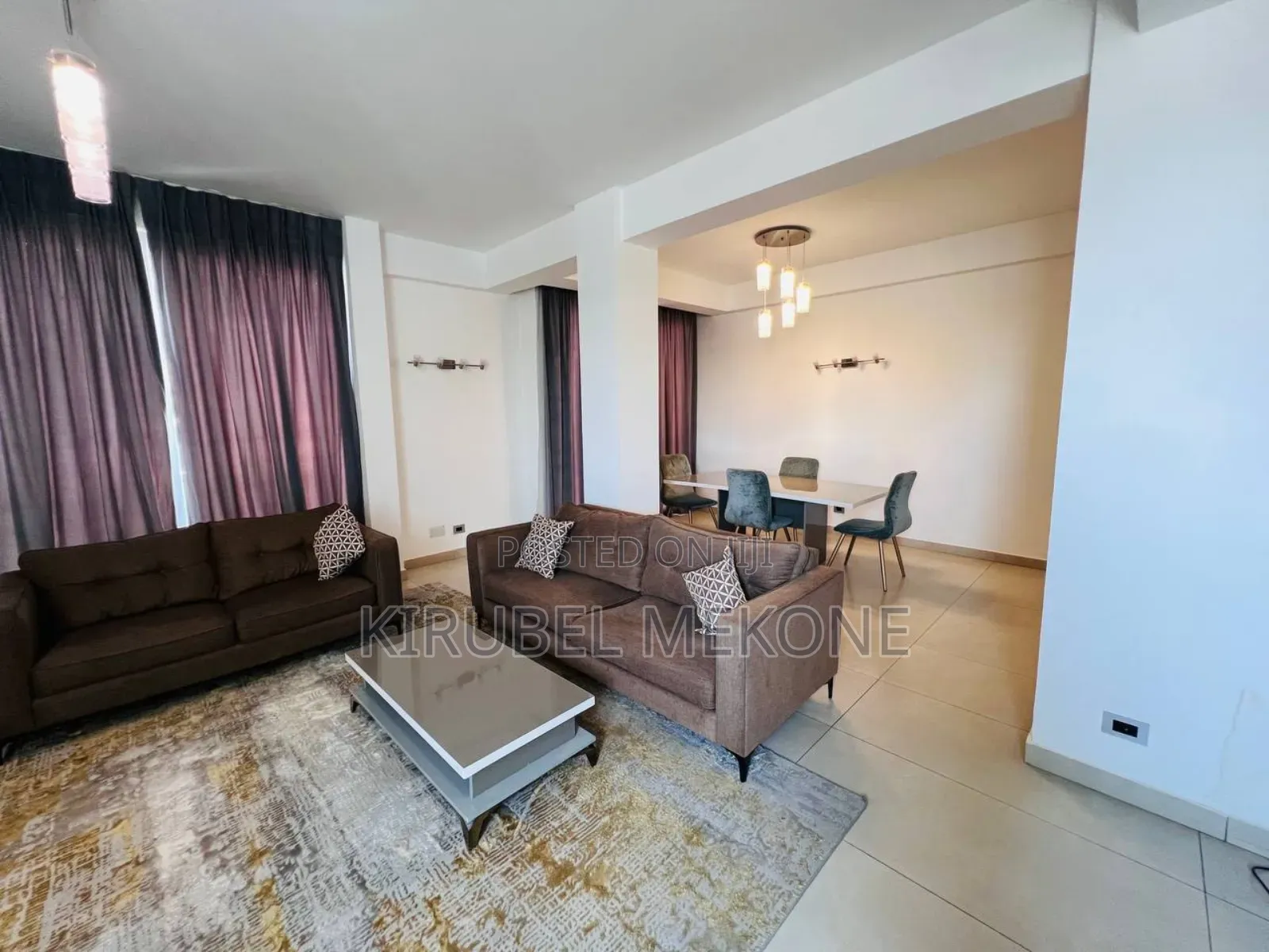 Furnished 2bdrm Apartment in Bole for rent