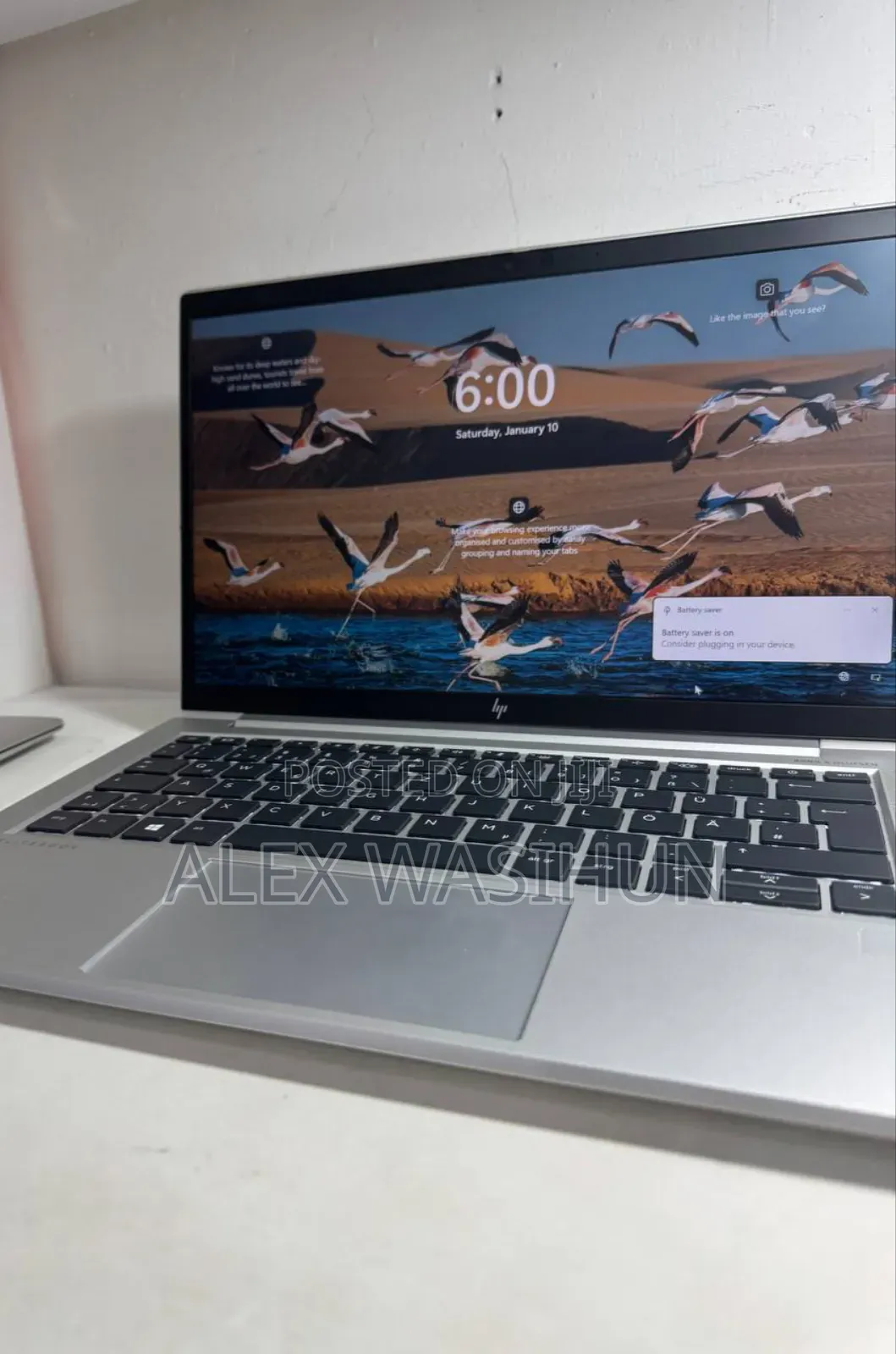 New Laptop HP EliteBook 830 G7 16GB AMD Ryzen 5 SSD 512GB