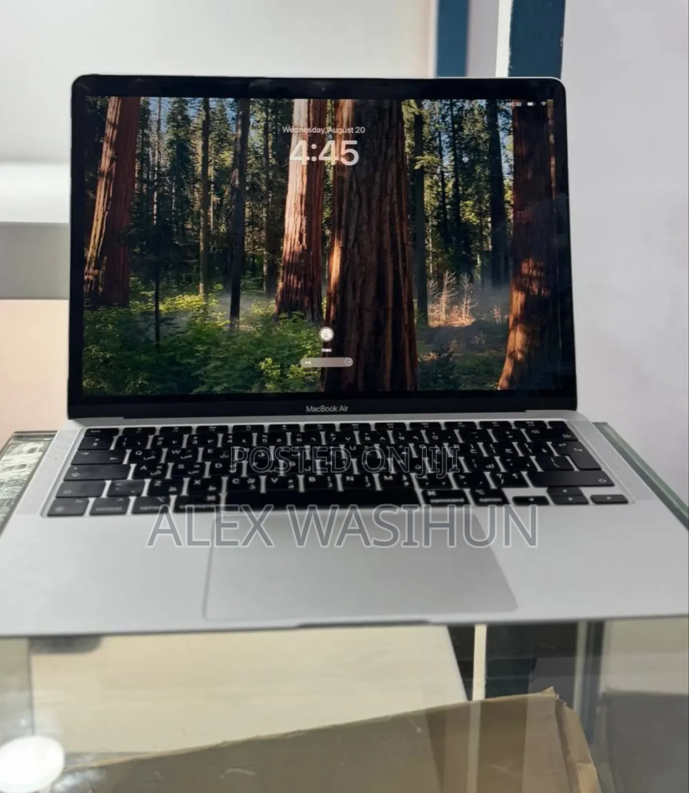 New Laptop Apple MacBook Air 2020 M1 8GB Apple M1 SSD 256GB