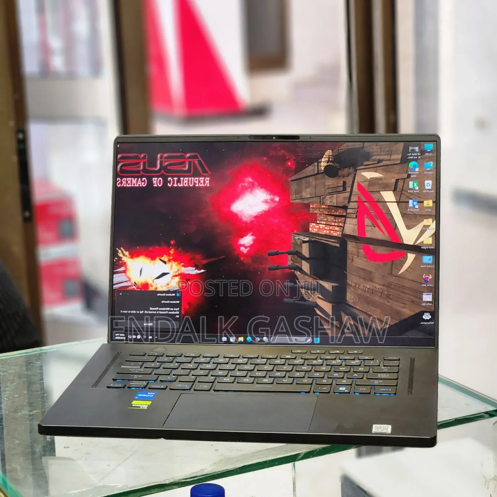 New Laptop Asus ROG Zephyrus G15 16GB Intel Core I7 SSD 512GB