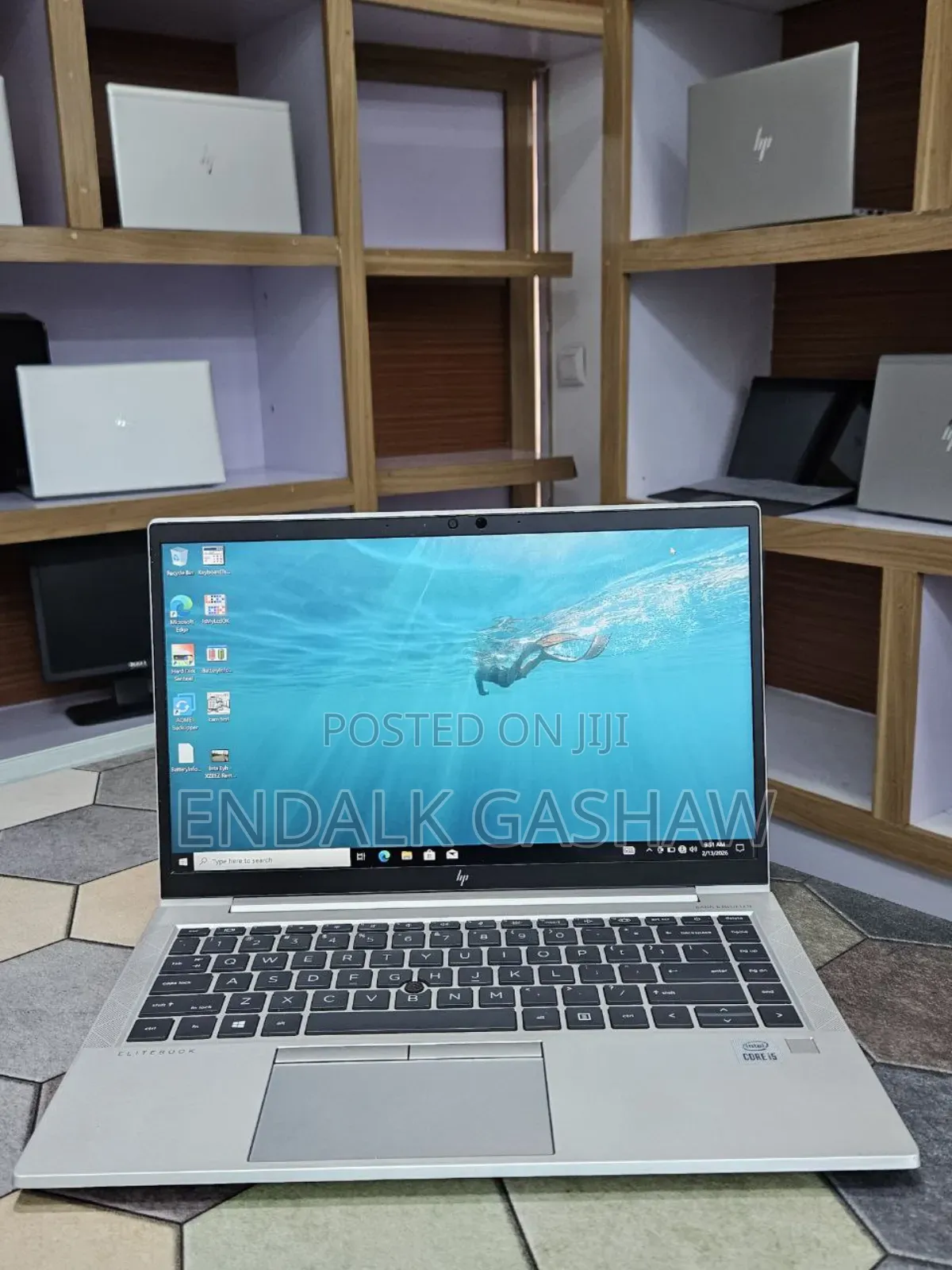 New Laptop HP EliteBook 840 G7 16GB Intel Core I7 SSD 512GB