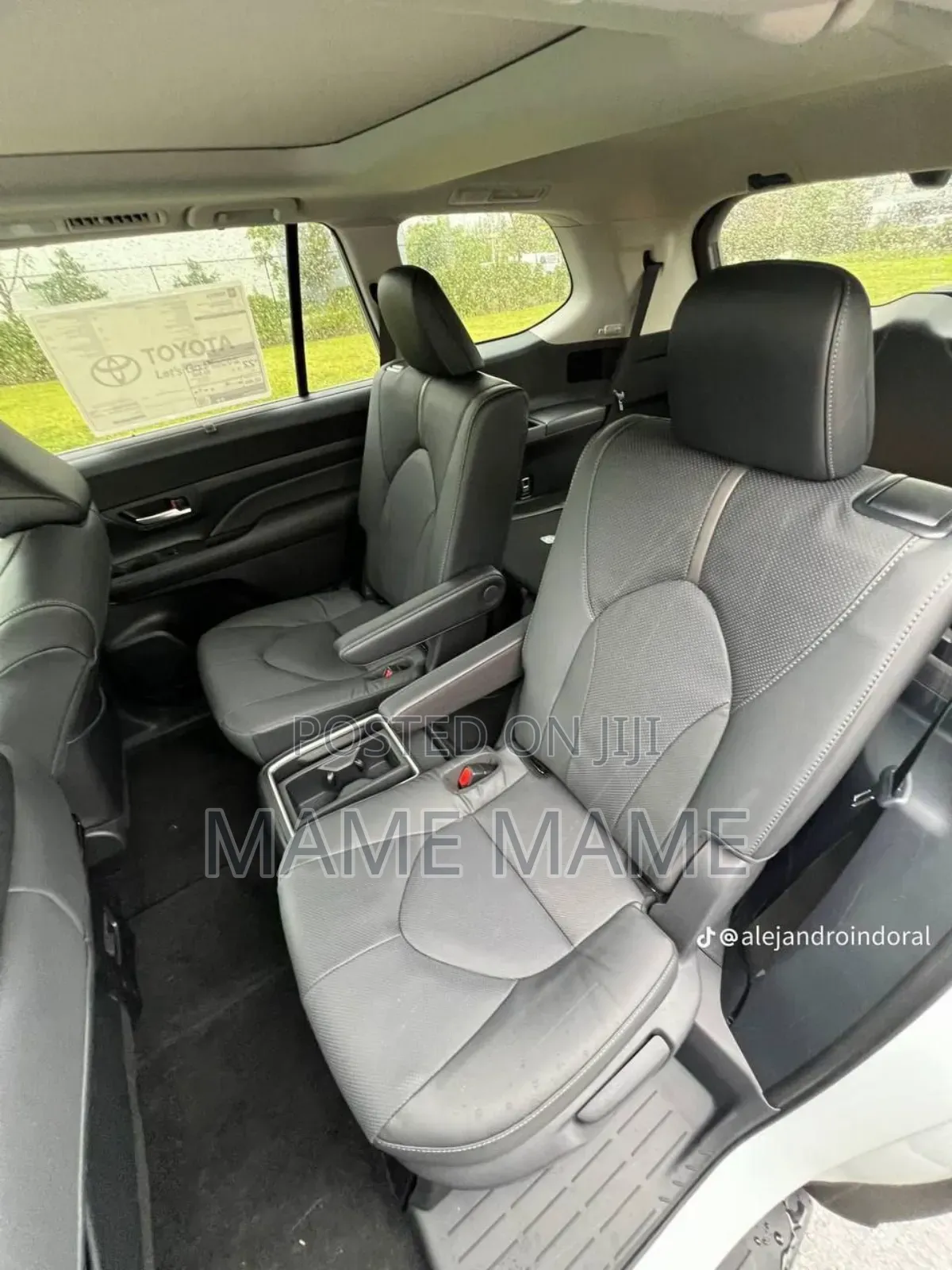 New Toyota Grand Highlander Hybrid 2025 White