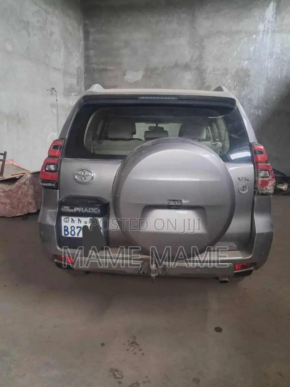 Toyota Land Cruiser Prado 2021 Gray