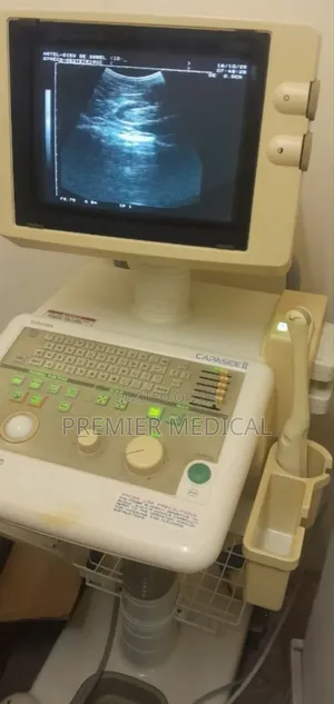 Trolley Ultrasound With Two Probes