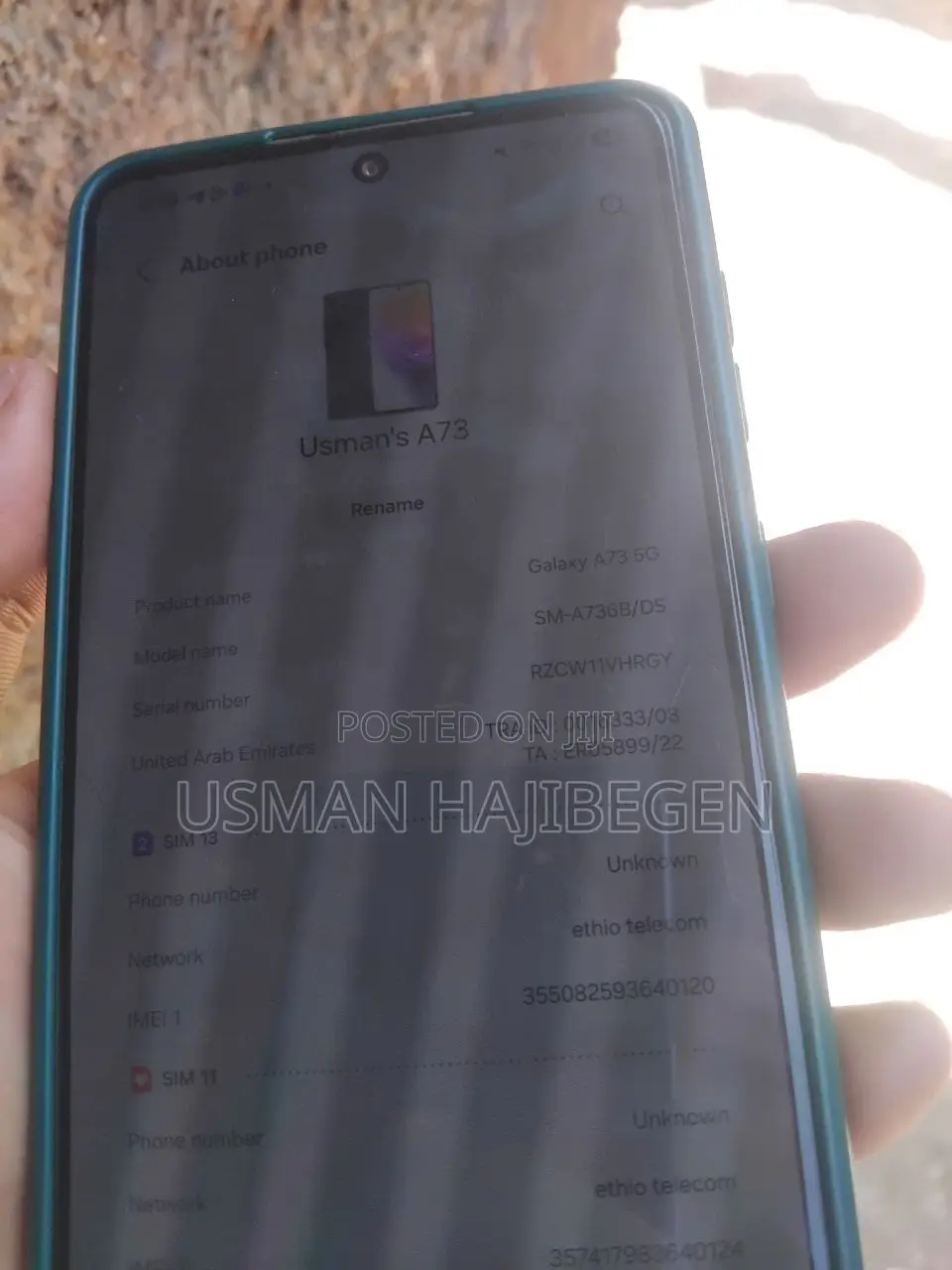 Samsung Galaxy A73 5G 256 GB Gray