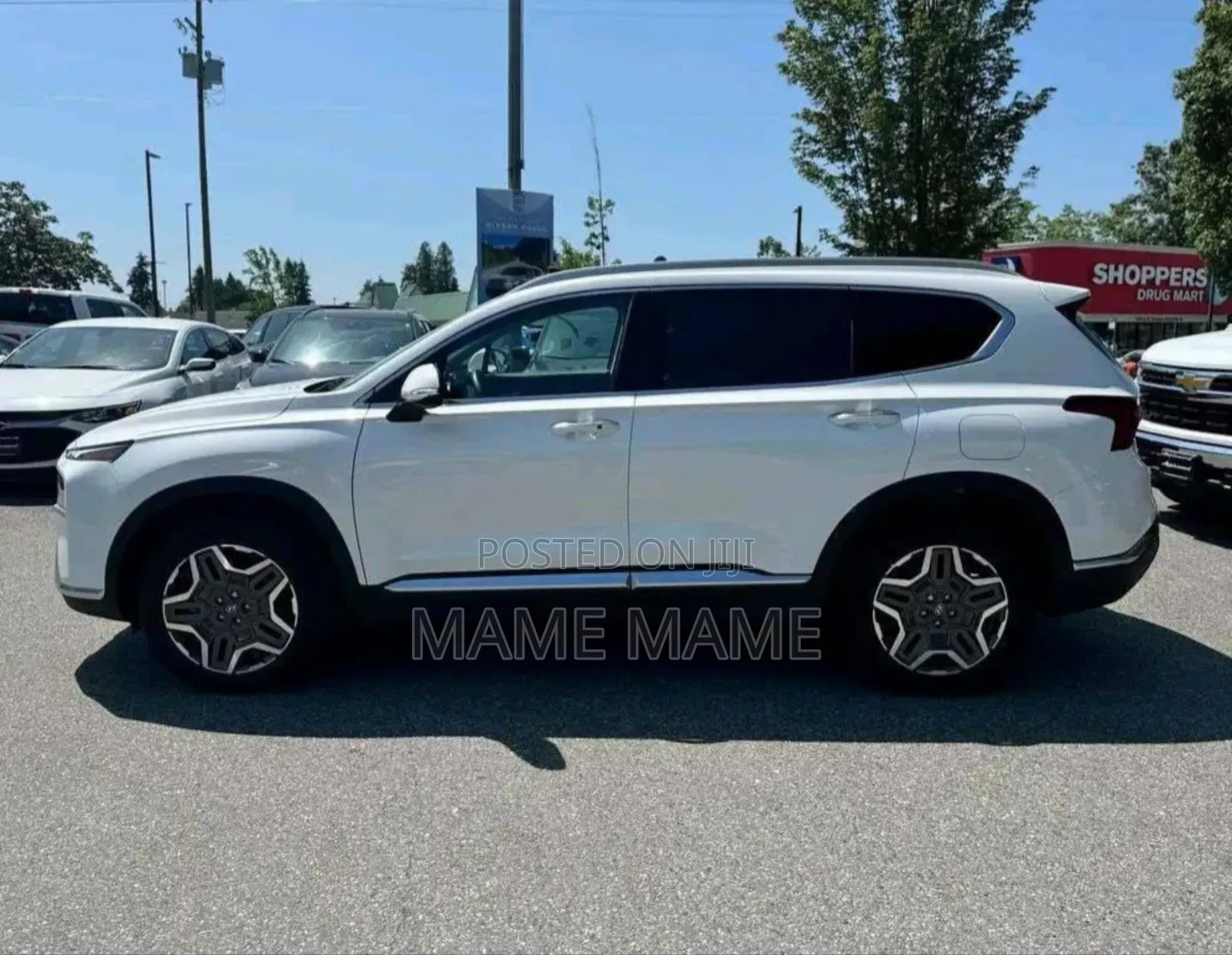 New Hyundai Santa Fe Hybrid 2023 White