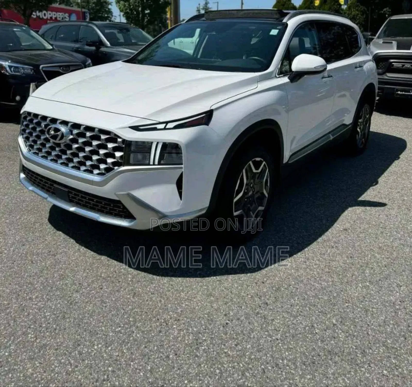 New Hyundai Santa Fe Hybrid 2023 White