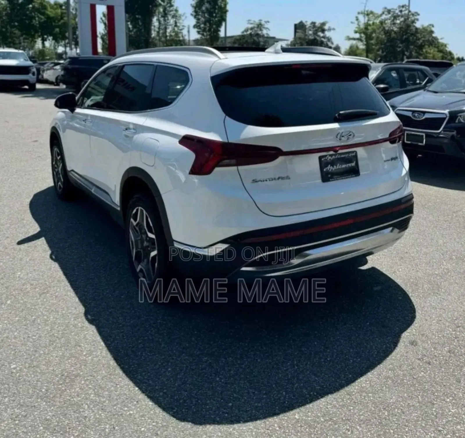 New Hyundai Santa Fe Hybrid 2023 White