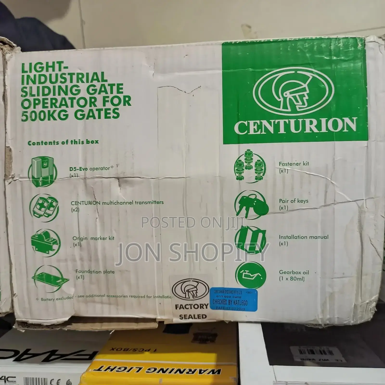 Centuriond5 Door Control