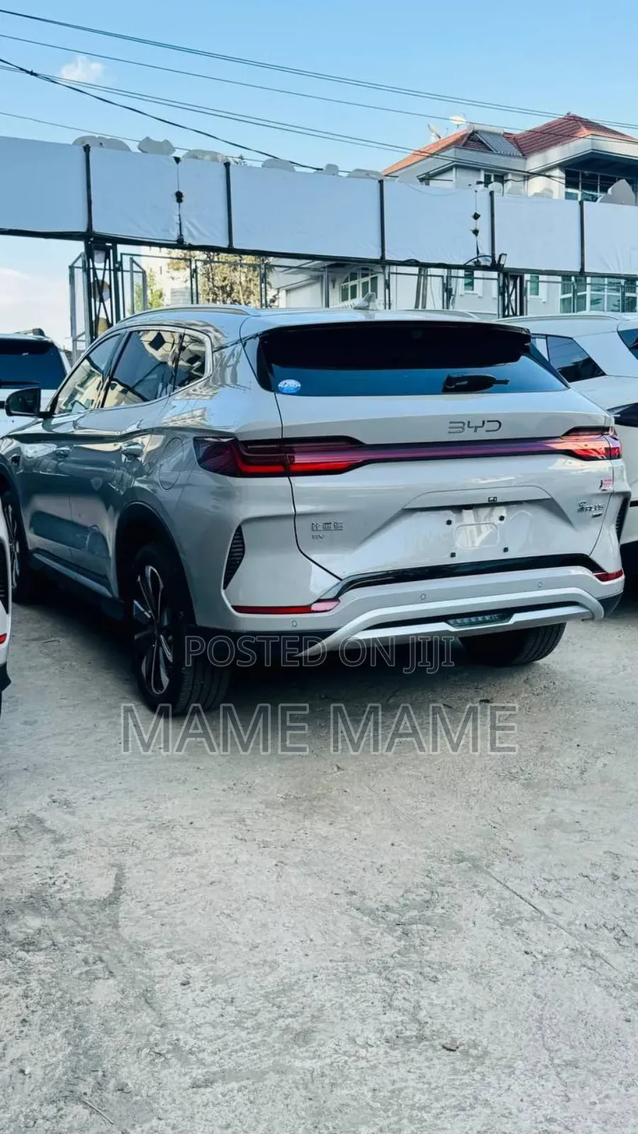 New BYD Song Plus 2025 White