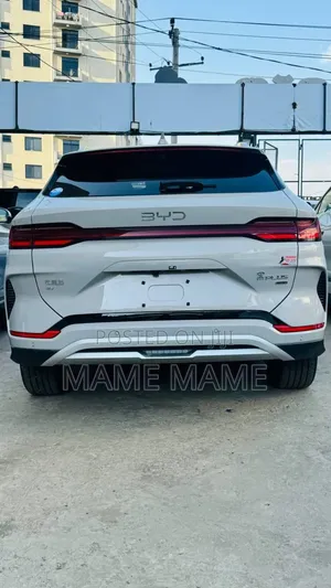 New BYD Song Plus 2025 White