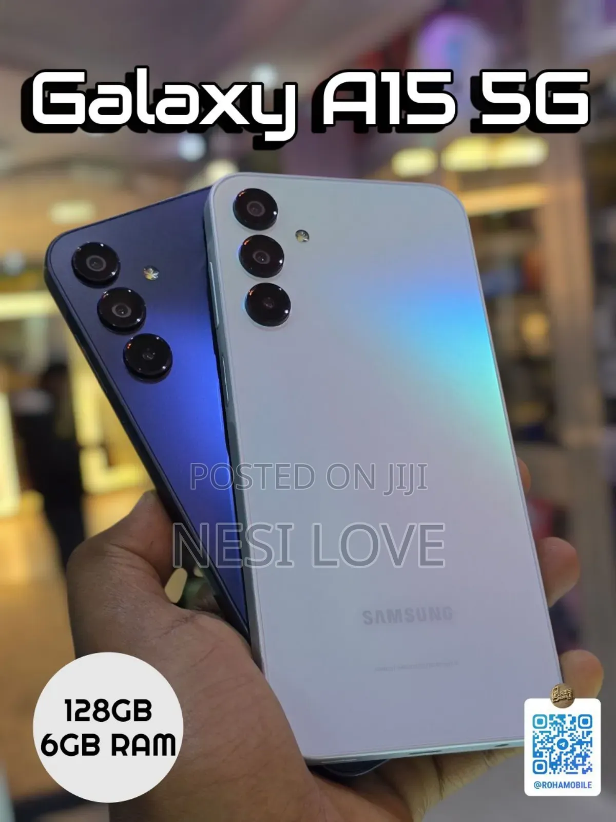 New Samsung Galaxy A15 5G 128 GB