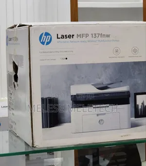 New Hp Laser MPF 137fnp Printer