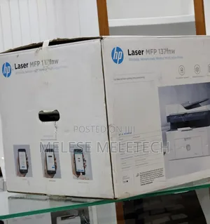 New Hp Laser MPF 137fnp Printer