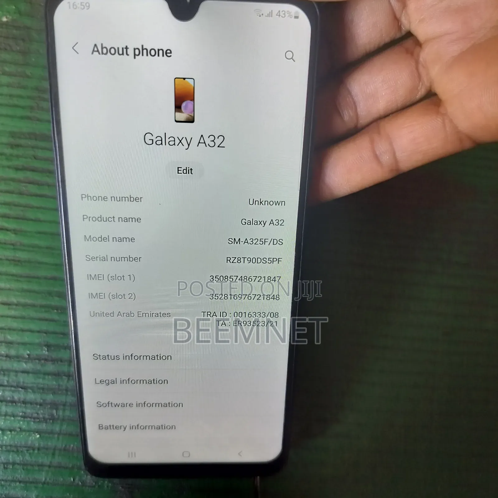 Samsung Galaxy A32 128 GB Blue