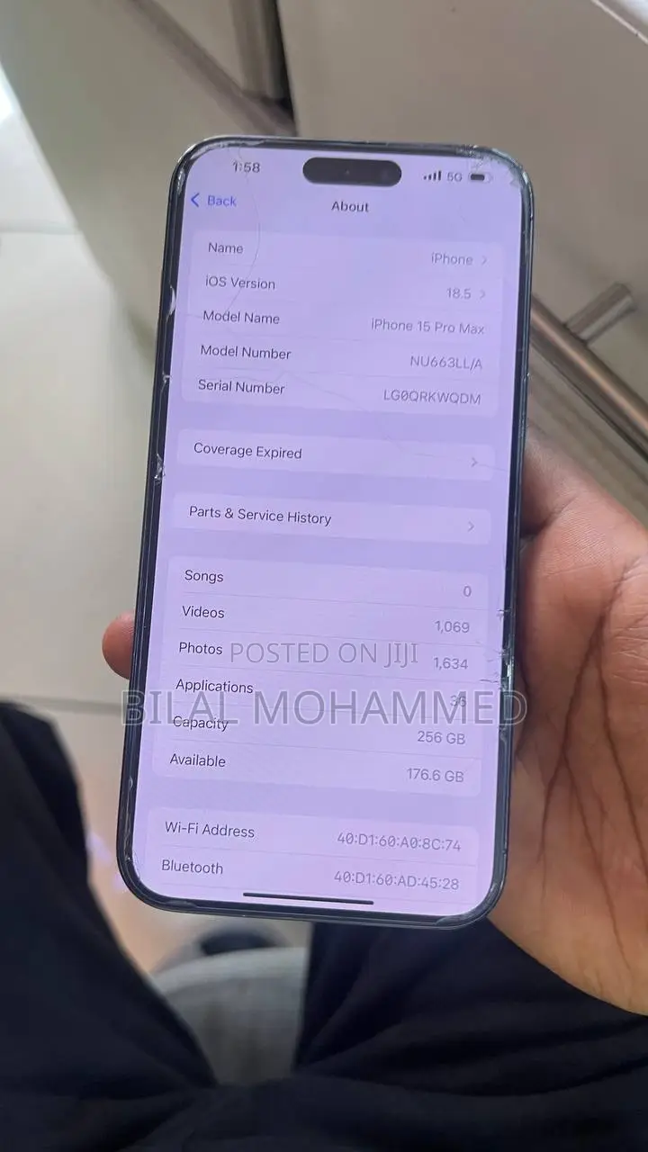 Apple iPhone 15 Pro Max 256 GB Black