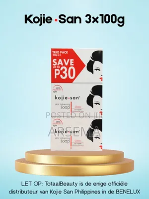 Kojie San Soap 3in1 Trio Pack