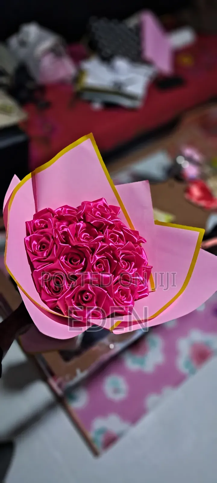 Ribbon Flowers(አርቴፍሻል አበባ)