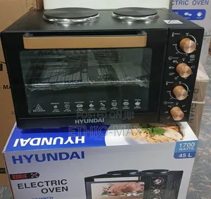 Hyundai Mini Oven 45l – Korea Brand | Powerful Heating | Original