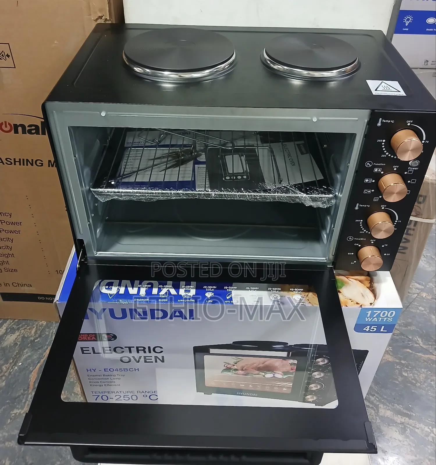Hyundai Mini Oven 45l – Korea Brand | Powerful Heating | Original
