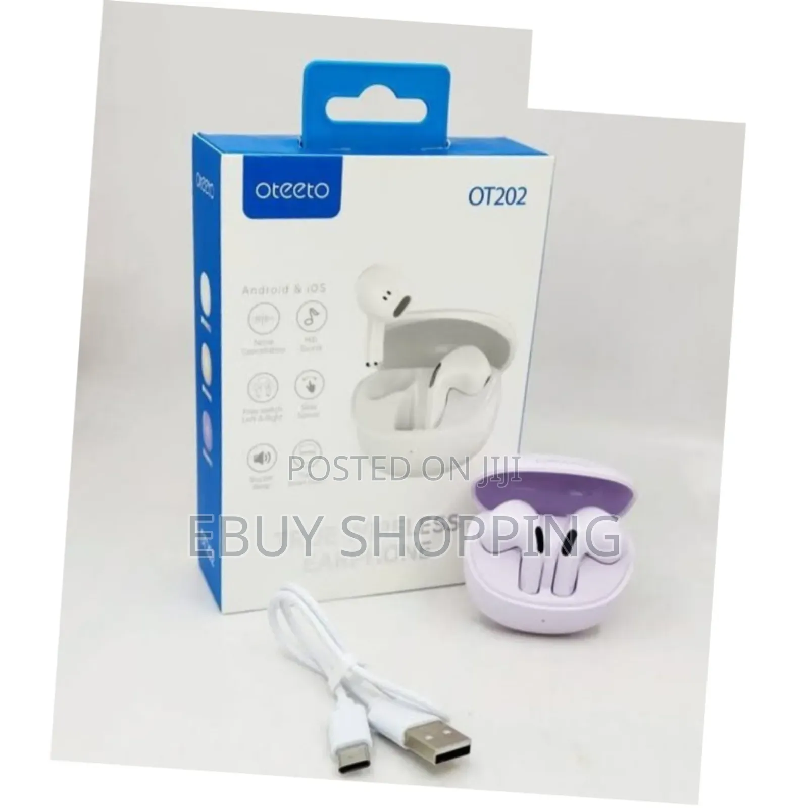 Oteeto Bluetooth 5.3 Earbuds – Engineered for Seamless Listening