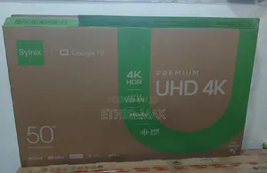 Syinix 50” Smart Google Tv – Uhd | Frameless | Dolby Audio