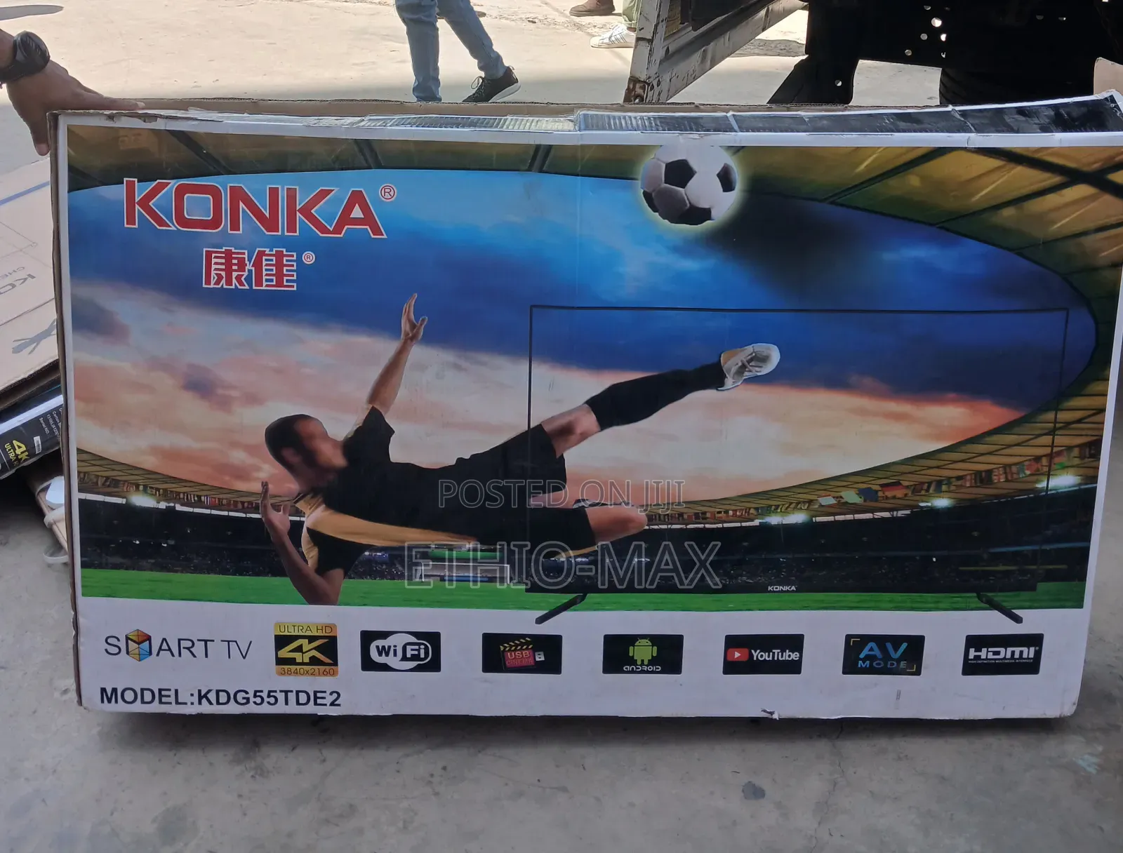 Konka 55” Smart Android Tv – New Arrival | Big Screen | Original