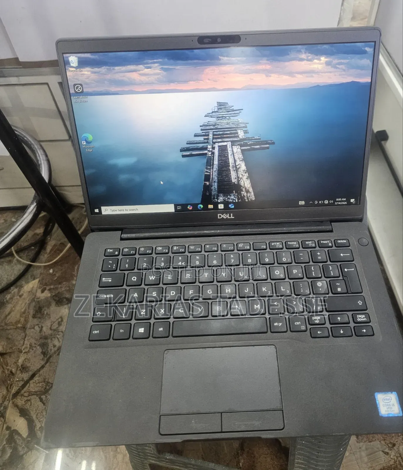 New Laptop Dell 8GB Intel Core I5 SSD 256GB