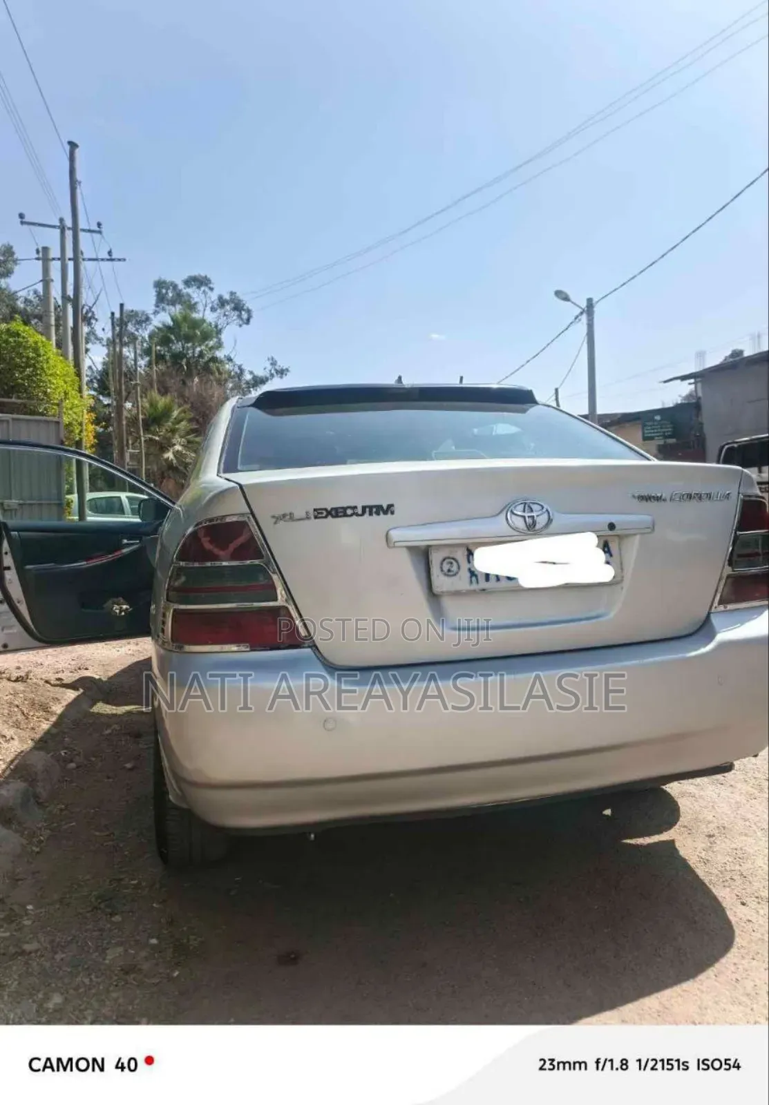 Toyota Corolla 2004 Silver