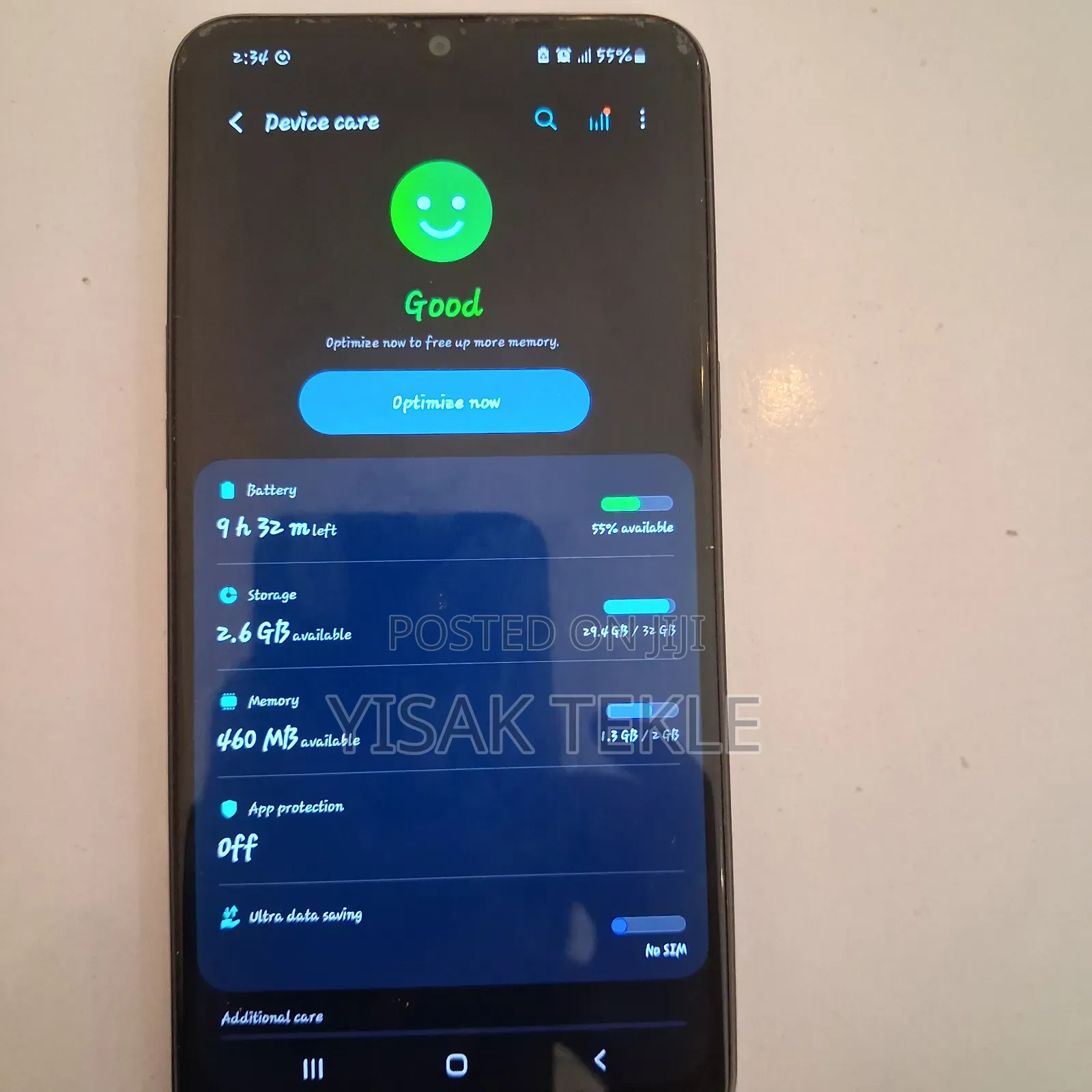 Samsung A10 32 GB Black