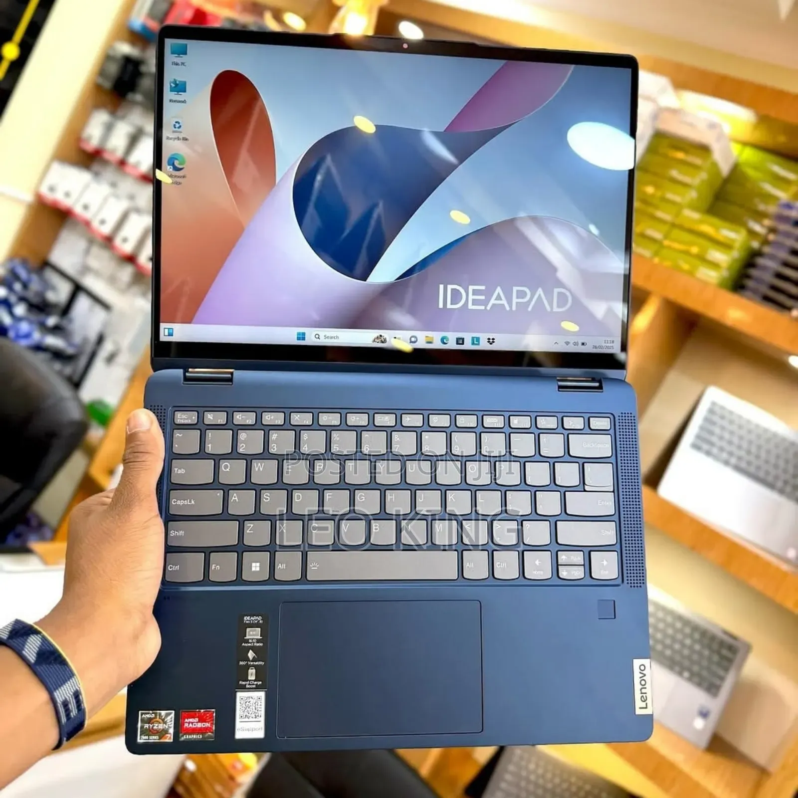 New Laptop Lenovo IdeaPad Flex 15 16GB AMD Ryzen 7 SSD 512GB