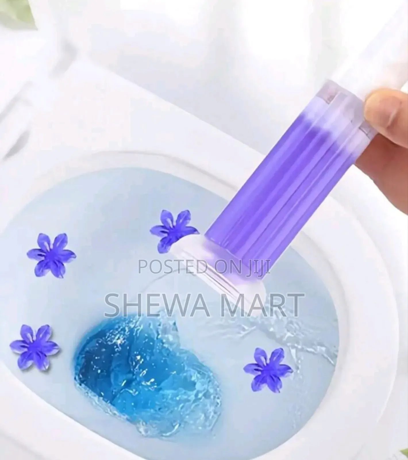 Floral Printed Toilet Cleaning Gel, Fragrant Toilet Deodorizing Gel,