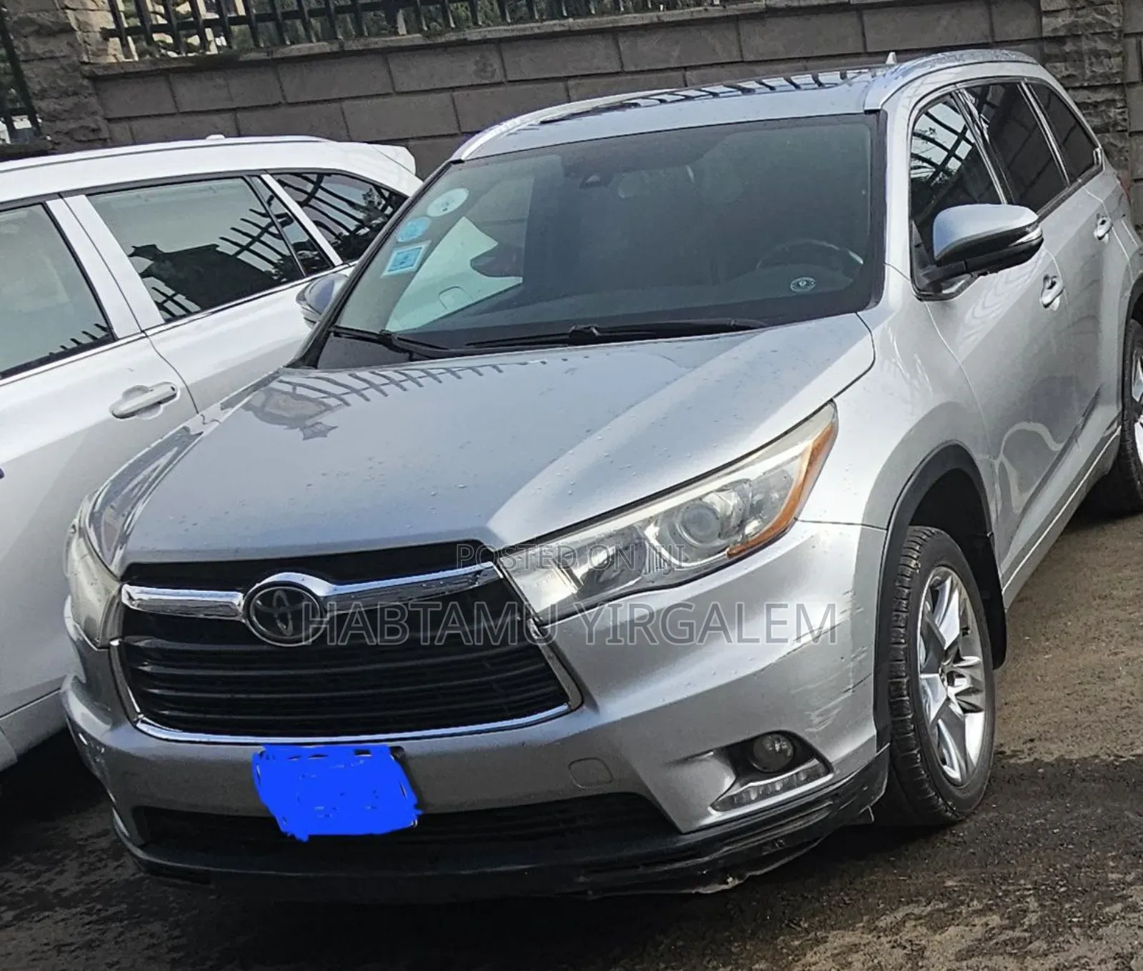 Toyota Highlander Limited V6 4x4 (3.5L 6cyl 6A) 2016 Silver