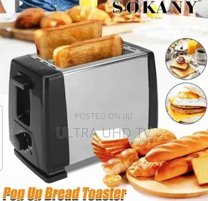 Toaster Sokany 2-Slice Pop-Up Bread Toaster