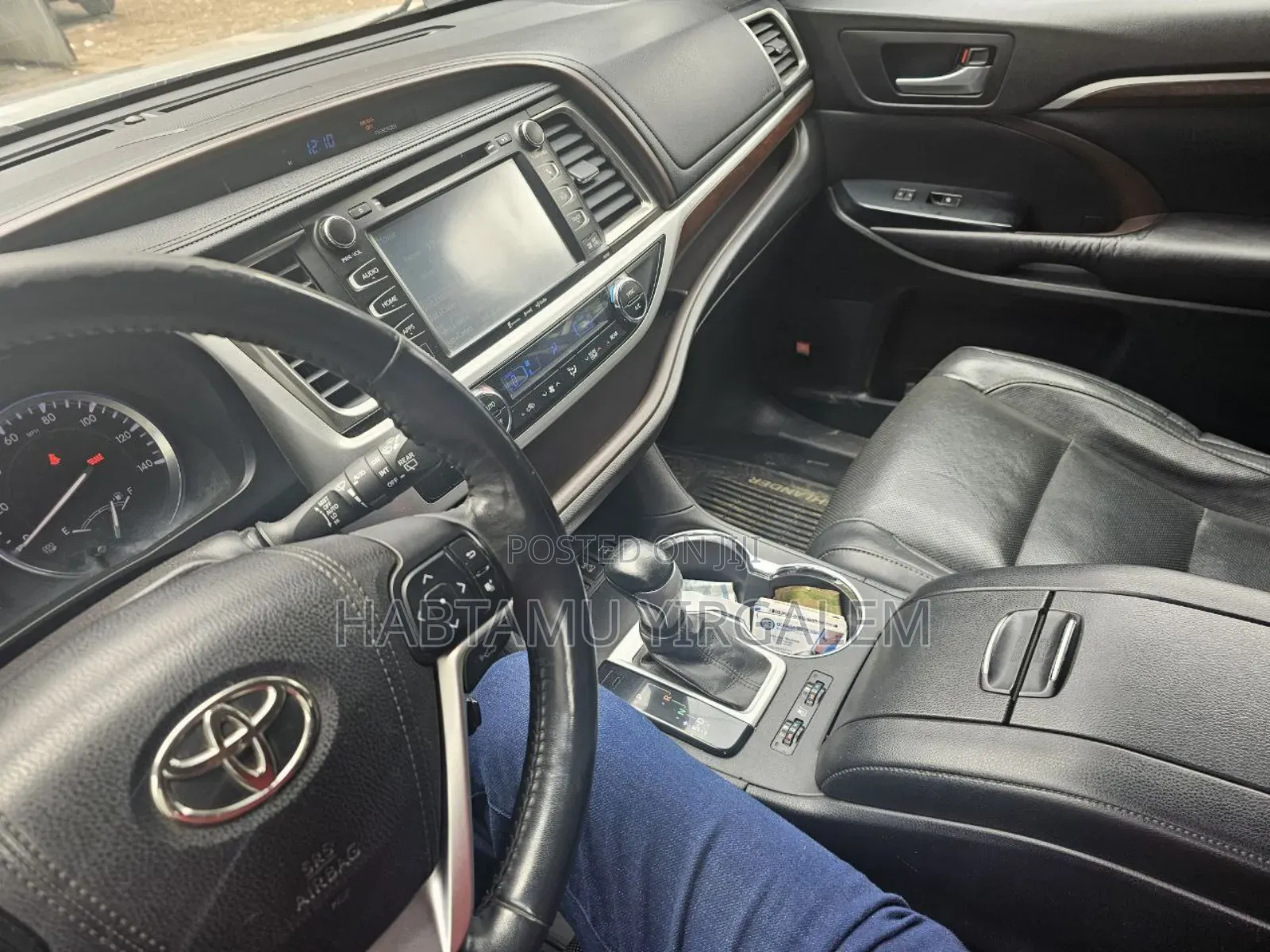 Toyota Highlander Limited V6 4x4 (3.5L 6cyl 6A) 2016 Silver