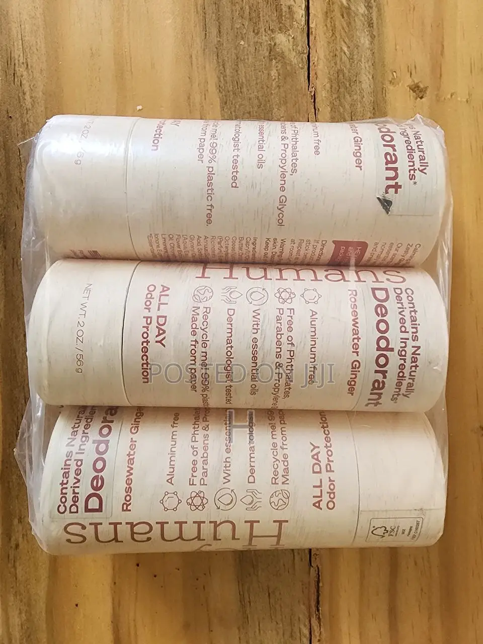 Hey Humans Deodorant, Aluminum Free for Women Men, Natural Ingredients